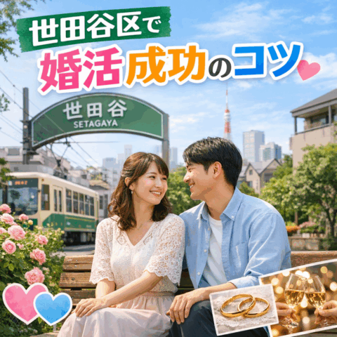 【世田谷区で婚活している方へ】うまくいく人の5つのコツ