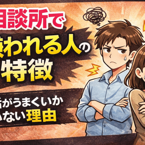 相談所で嫌われる人の特徴｜知らないと婚活が長引く理由